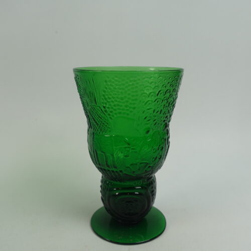 Nuutajärven lasi Fauna viinilasi 35 cl vihreä.