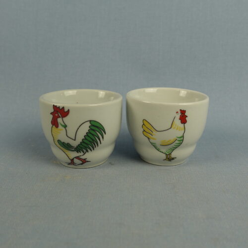 Arabia Kukko ja Kana munakuppi 50-luku.