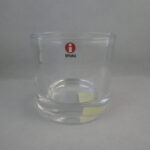 Iittala Kivi kynttilälyhty kirkas 60 mm Heikki Orvola.