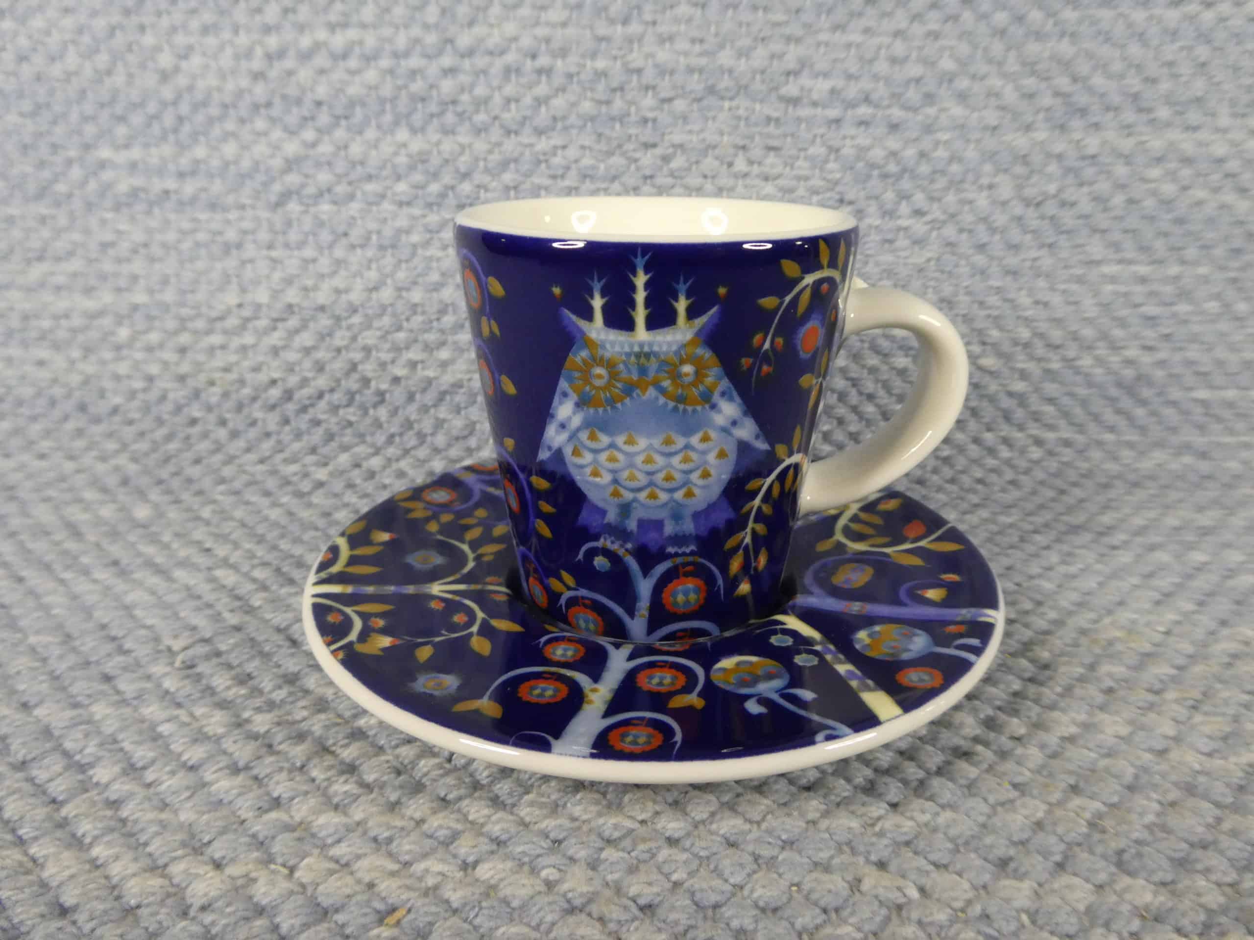 Iittala Taika espressokuppi sininen.