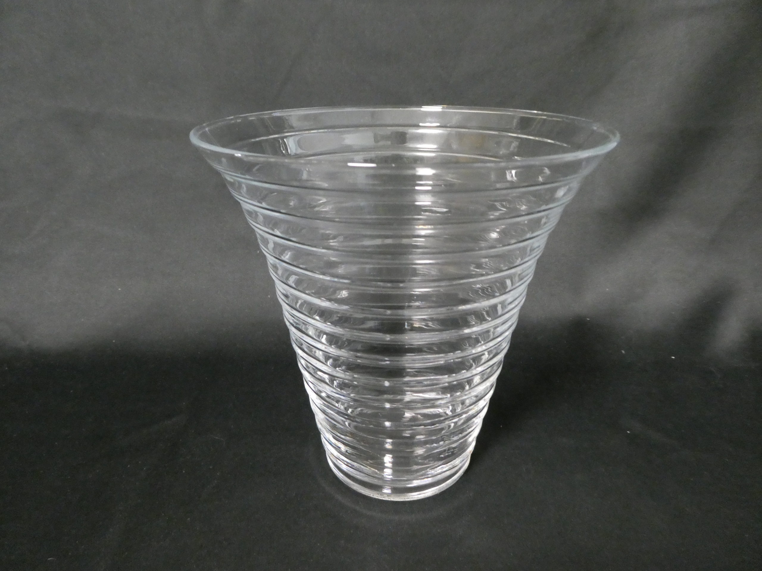 Iittala Aino Aalto maljakko, kirkas.