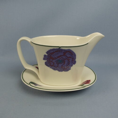 Arabia Illusia kastikekaadin + aluslautanen.