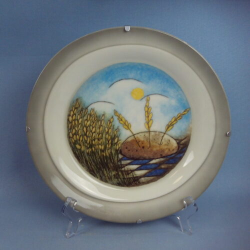 Arabia Leivästä ja viljasta seinälautanen HLS.