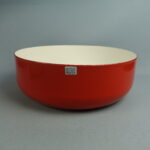 Finel Finella kulho punavalkoinen iso.