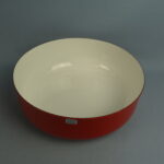 Finel Finella kulho punavalkoinen iso.