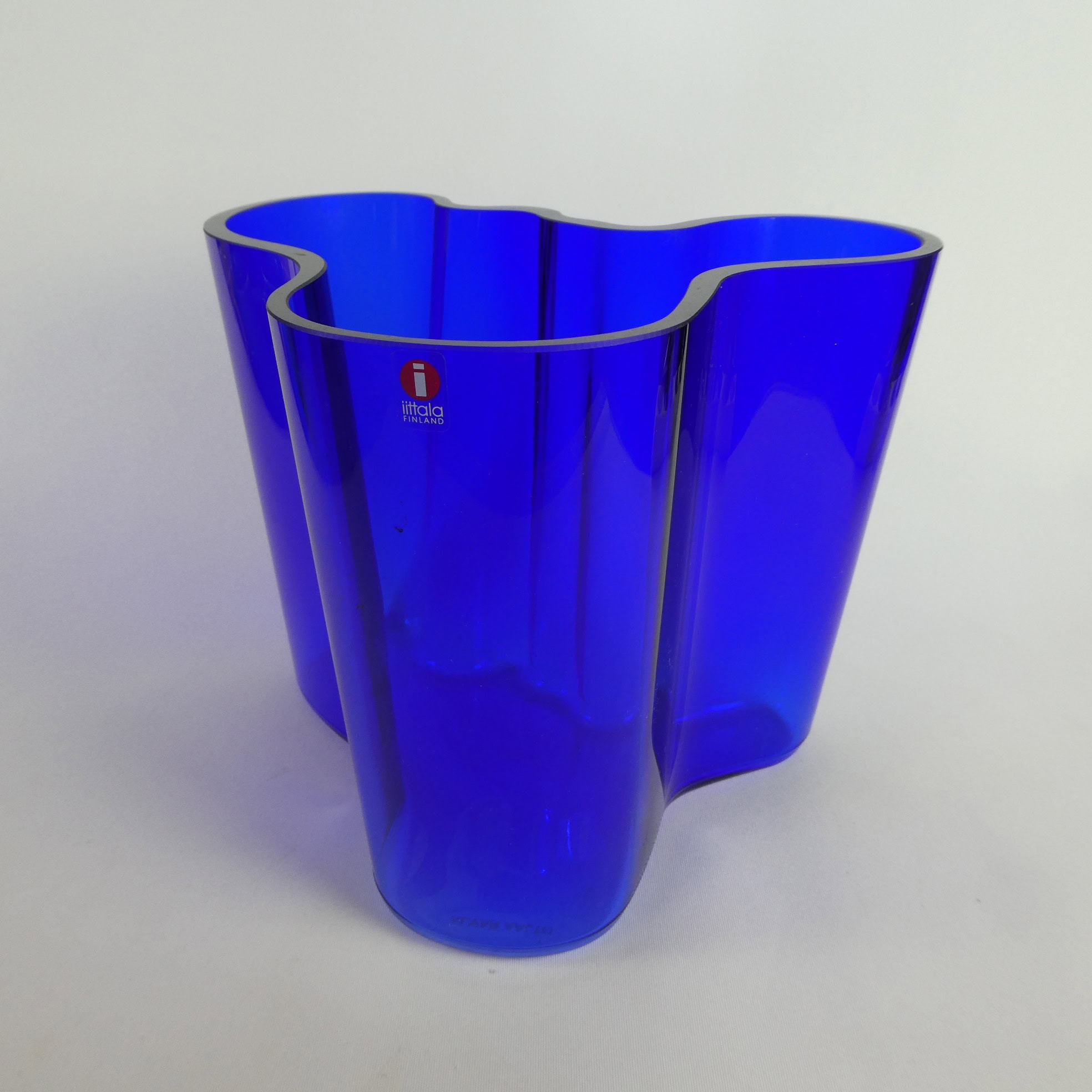 Iittala Aalto maljakko 160 mm koboltinsininen.