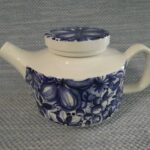 Blå Blomster teekannu