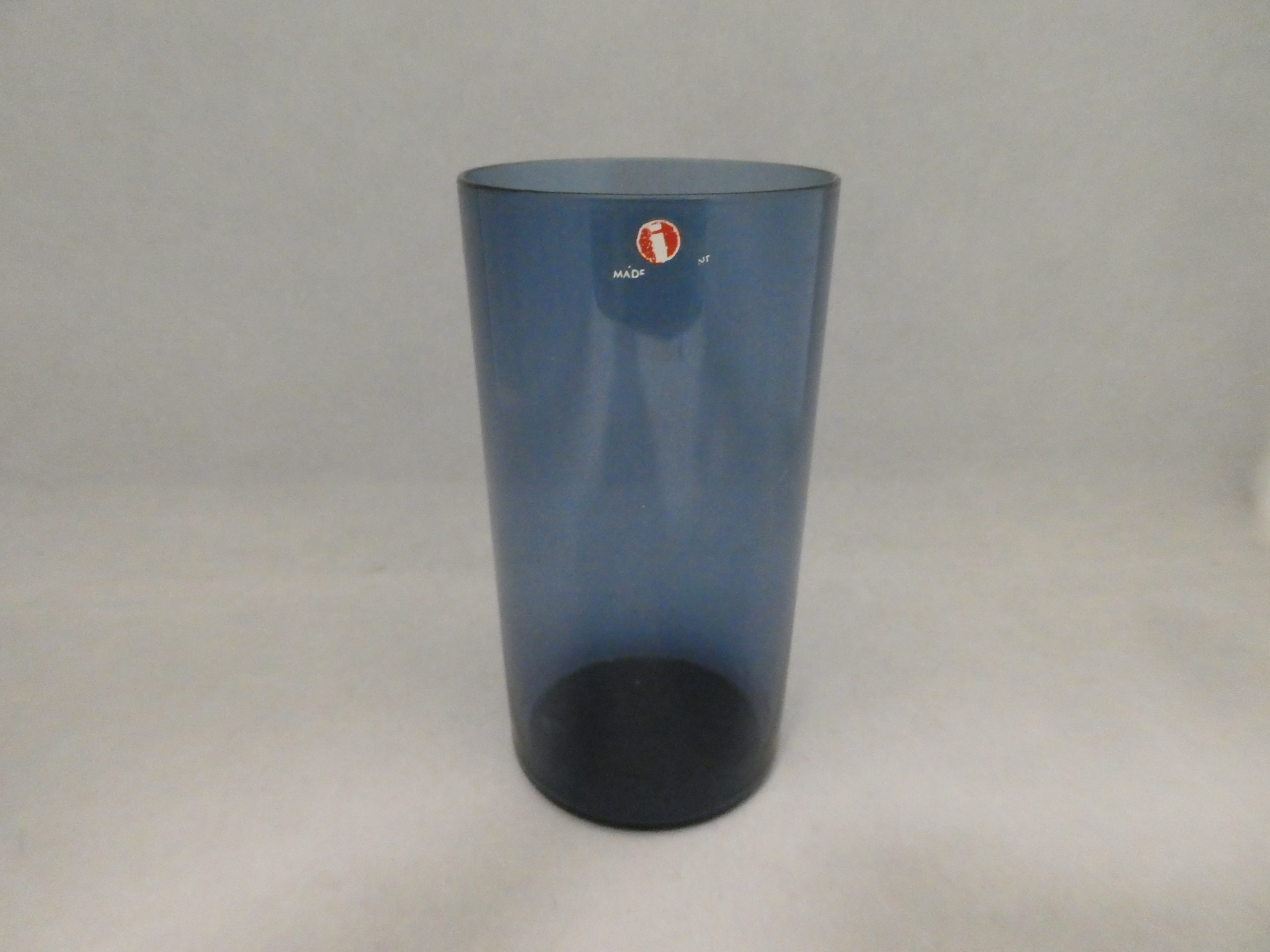Iittala i-114 lasi sininen Timo Sarpaneva.