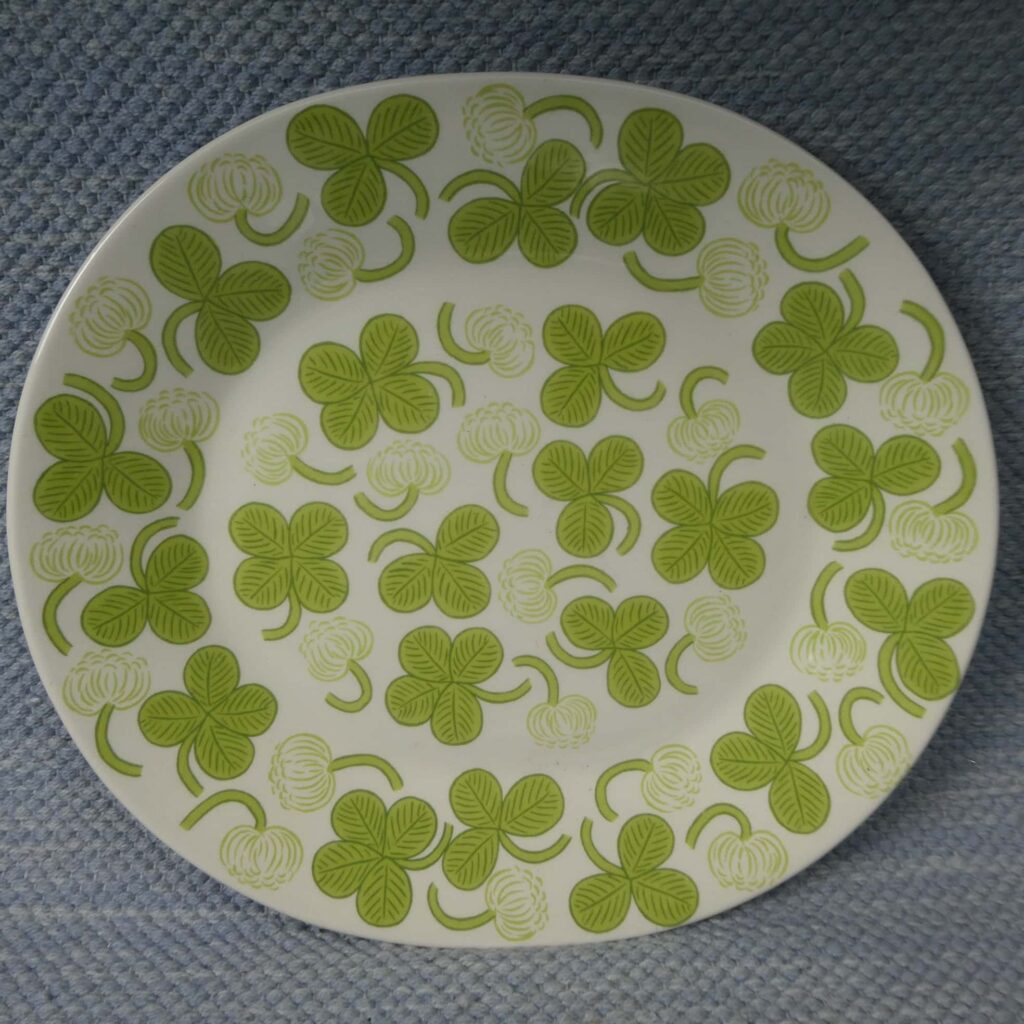 * ARABIA ♧* Apila/アピラ *♧** mimi plate Arabia Apila Serving Platters 70s - Wanhat Kupit