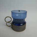 Iittala Tsaikka kuumajuomalasi sininen Timo Sarpaneva