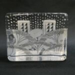 Iittala Lumikukkia lasikortti Heljä