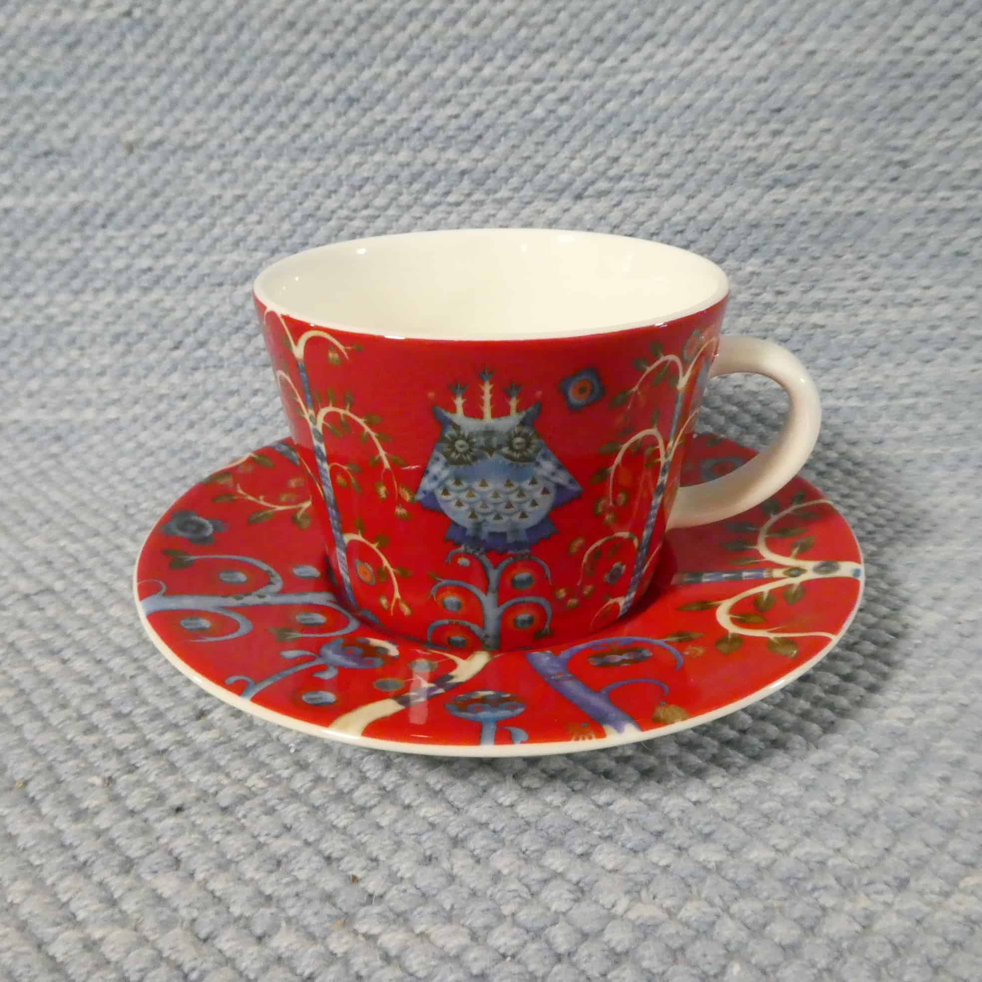 Iittala Taika kahvikuppi punainen.