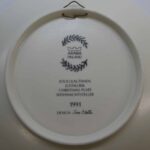 Joulutalo joululautanen v. 1991 Tove Slotte