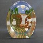 Lehmipaimenessa lasikortti, Martti Lehto; Iittala