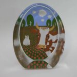 Lehmipaimenessa lasikortti, Martti Lehto; Iittala