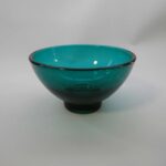 Jälkiruokakulho, turkoosi, Karhula-Iittala