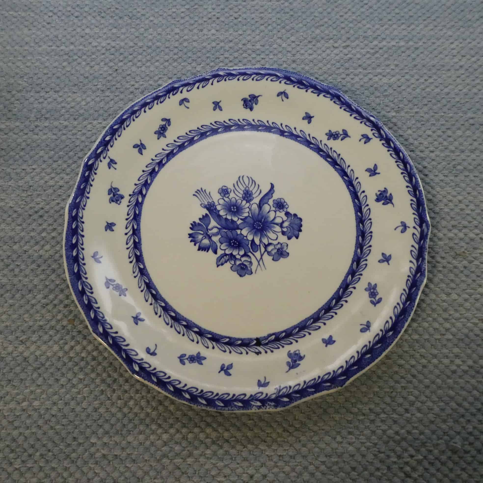 Suomenkukka tarjoilulautanen, sininen