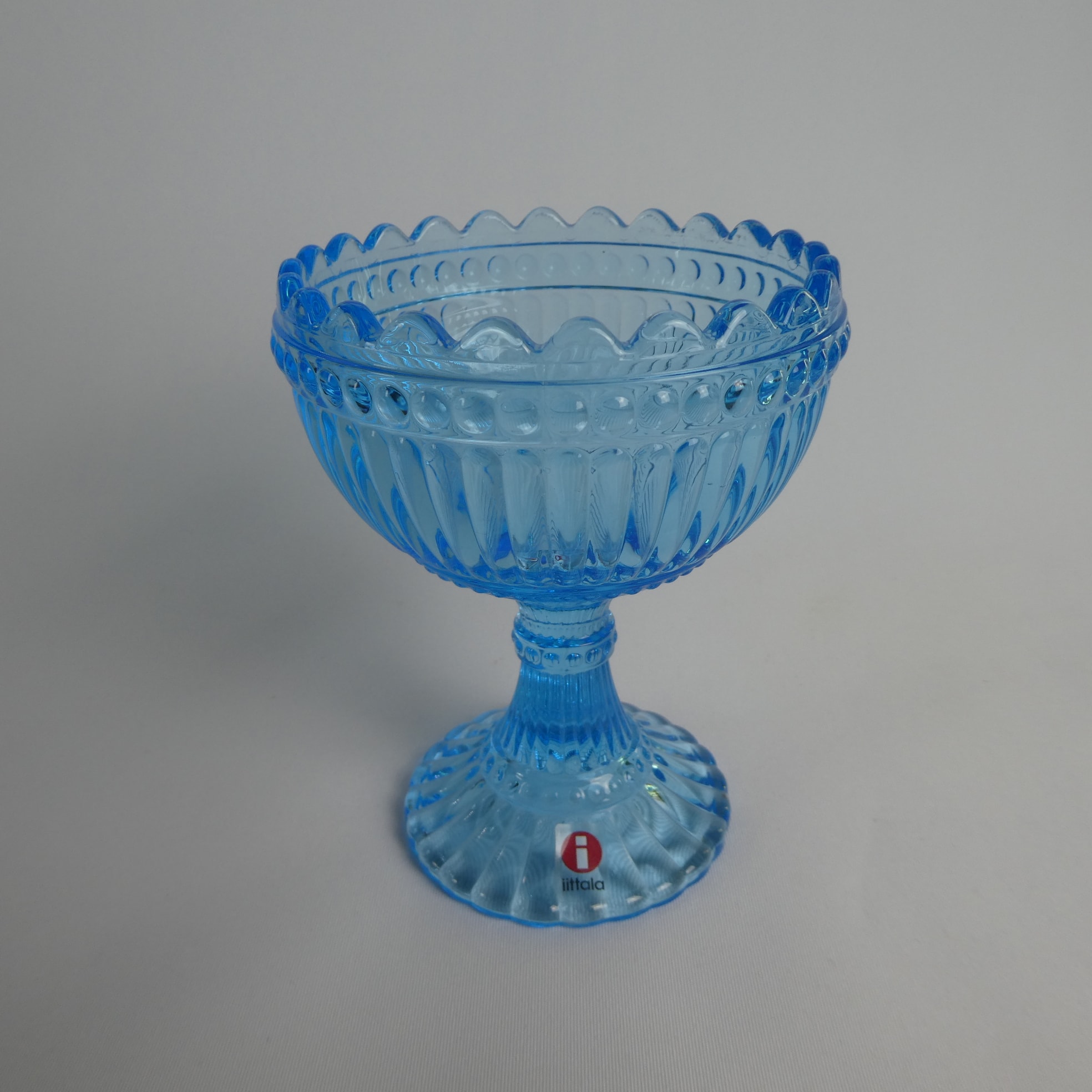 Iittala Mariskooli 120 mm vaaleansininen pieni.