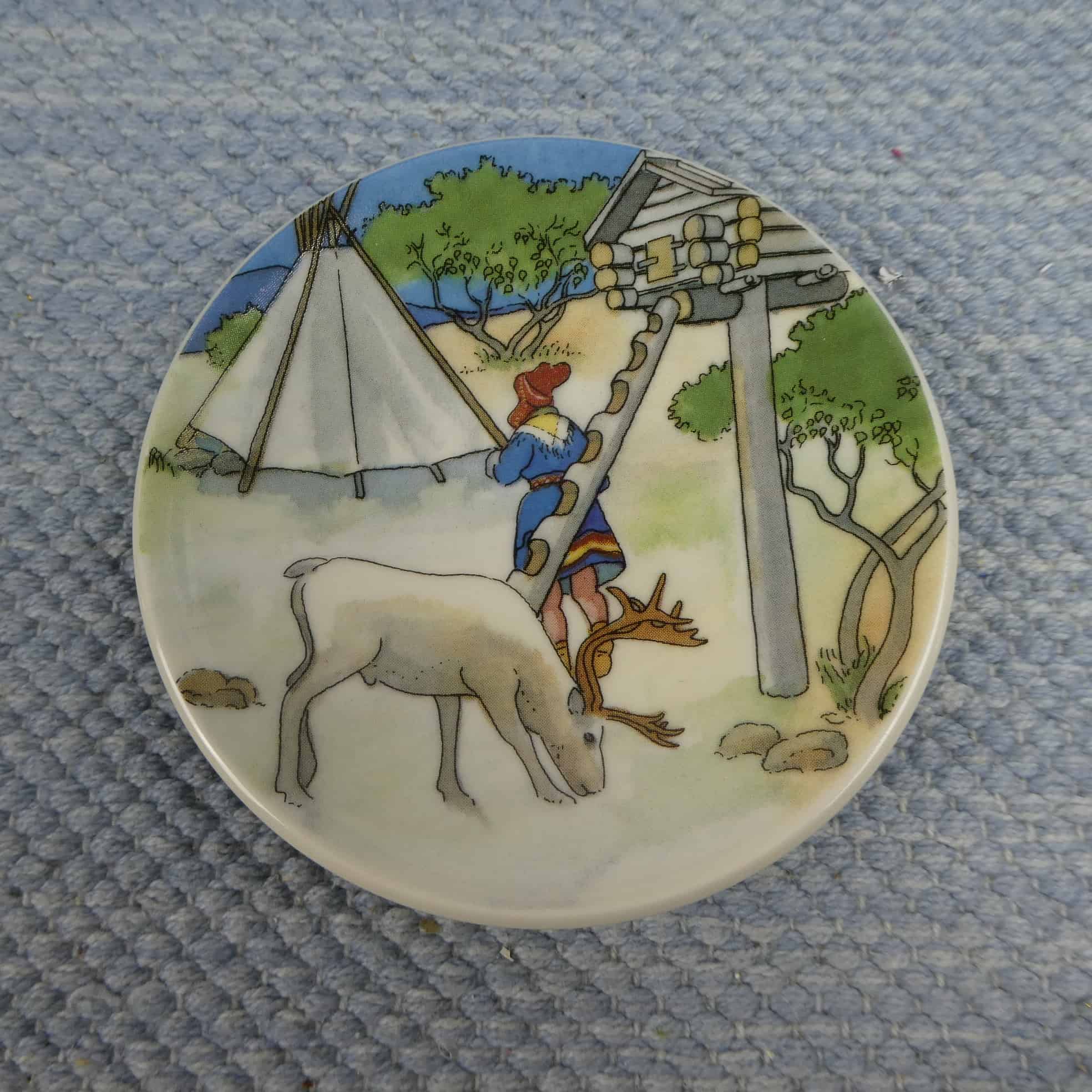 Seinälautanen, Toivi G. Utriainen, Poro ja lappalainen