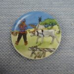 Seinälautanen, Toivo G. Utriainen, poro ja saamelainen