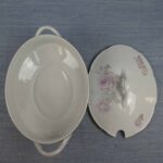 Arabia kannellinen kulho vaaleat ruusut fq-malli