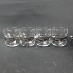 Iittala Paula lasi 14 cl teräspidike 4 kpl.