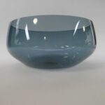 Riihimäen lasi Kulma tarjoilukulho sininen