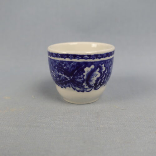 Arabia Maisema jalaton munakuppi sininen.