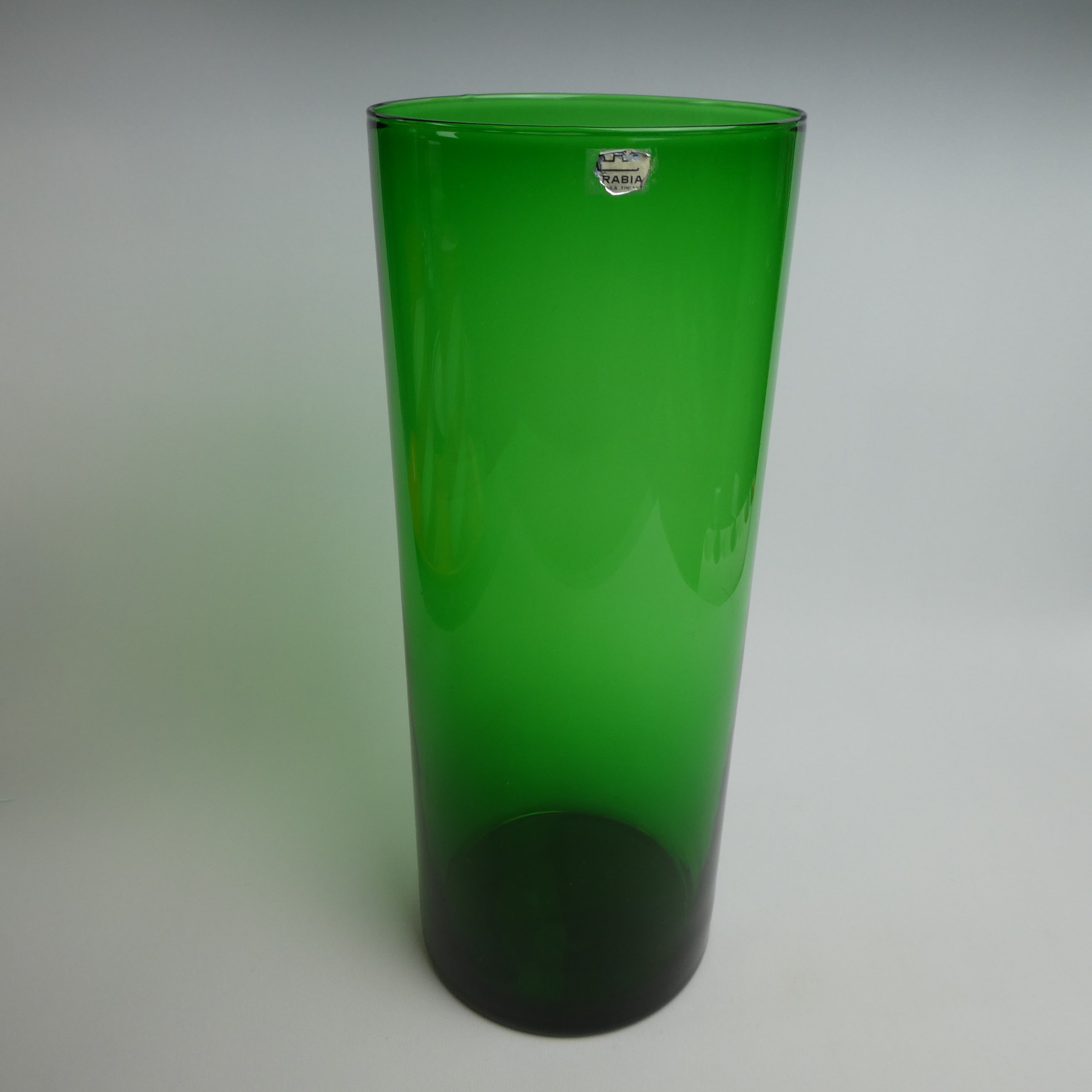 Nuutajärvi Purtilo maljakko 280 mm vihreä