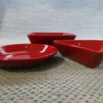 Iittala Teema tarjoilusetti 3 osaa punainen