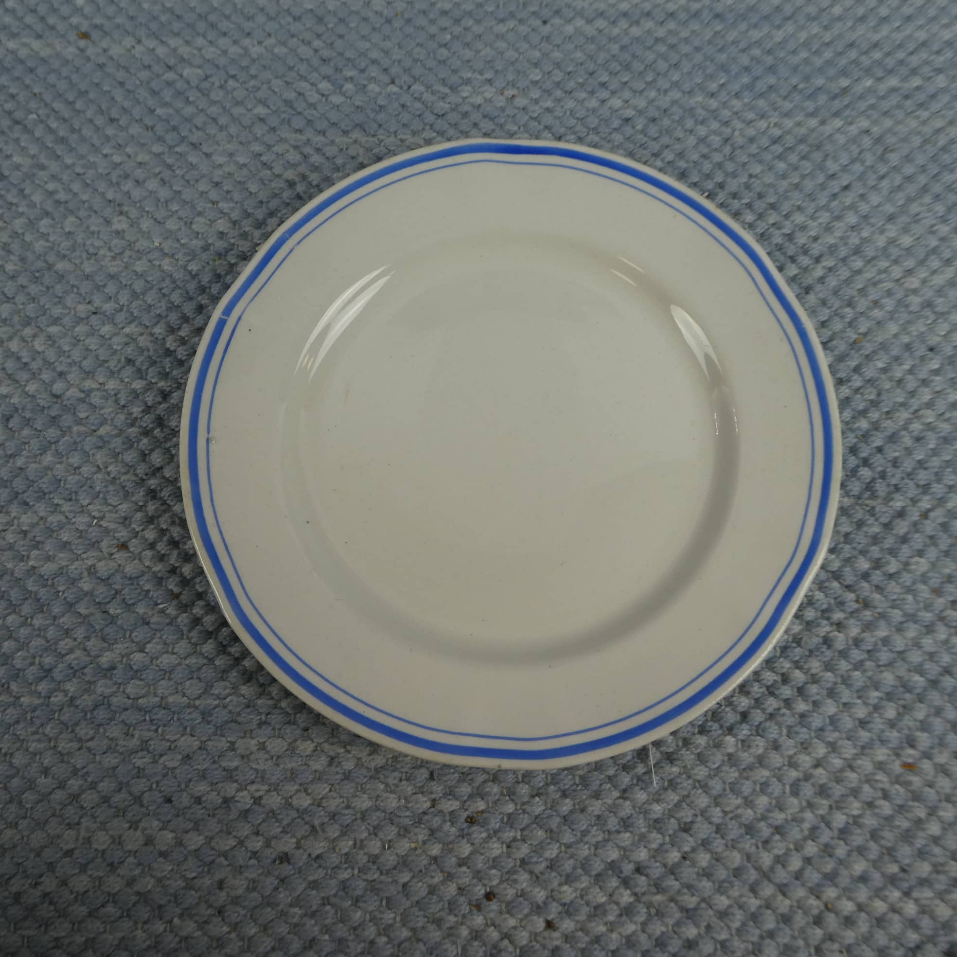 Arabia Siniset raidat lautanen 17 cm