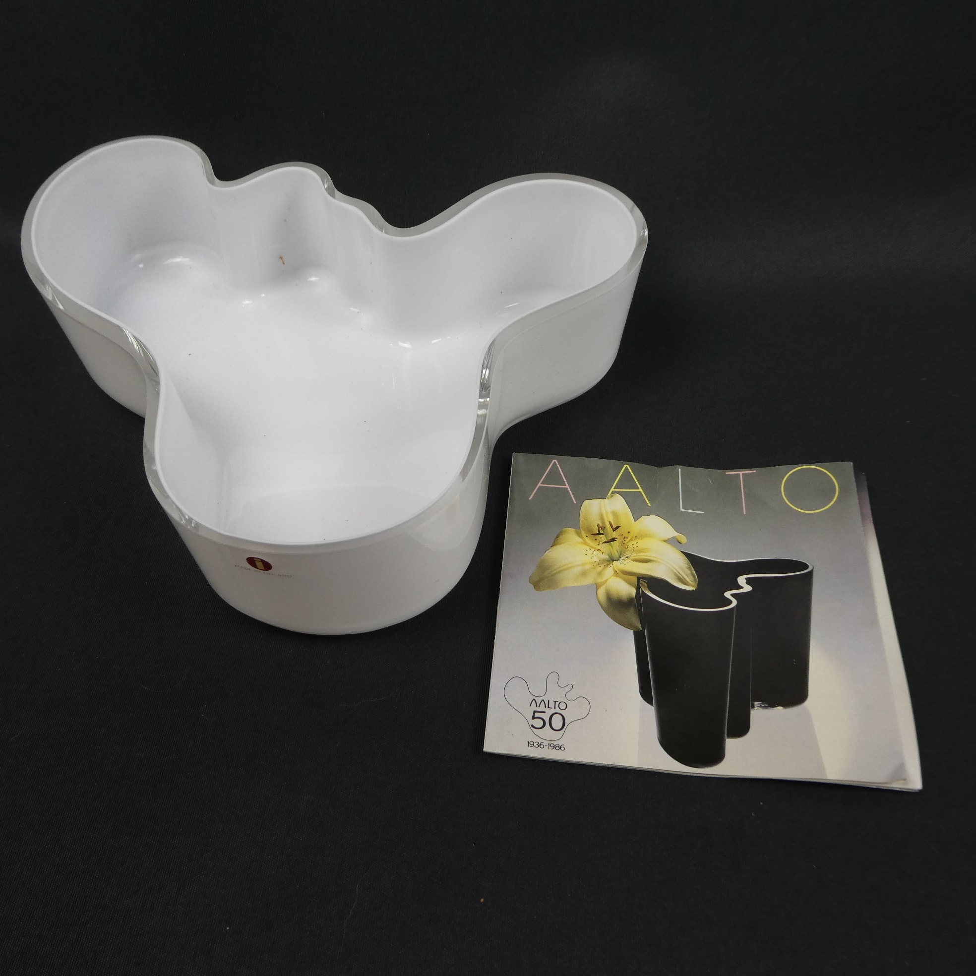 Iittala Aalto malja 50x195 mm valkoinen