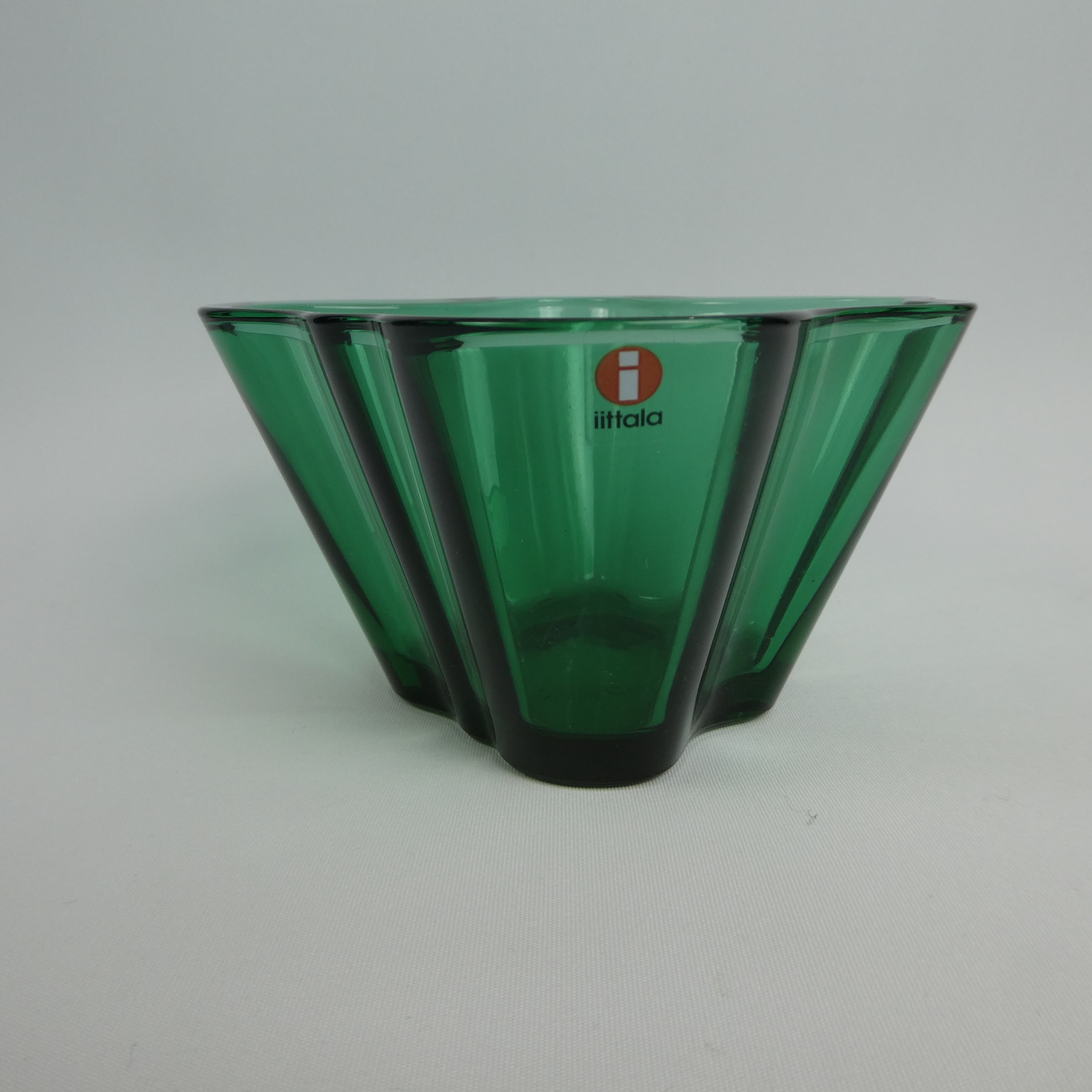 Iittala Alvar Aalto collection malja smaragdi 75 mm