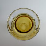 Riihimäen lasi Rulla maljakko amber Tamara Aladin