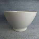 Arabia Taikinakulho / pilkkumi valkoinen