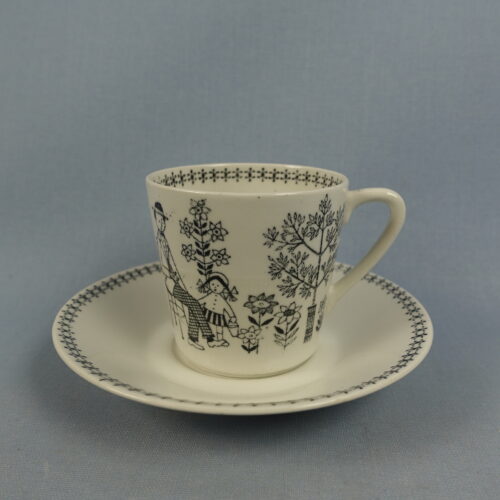 Arabia Emilia kahvikuppi OT-malli.