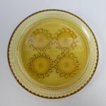 Riihimäen lasi Grapponia lautanen amber