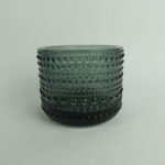 Iittala Kastehelmi kynttilälyhty 64 mm harmaa.
