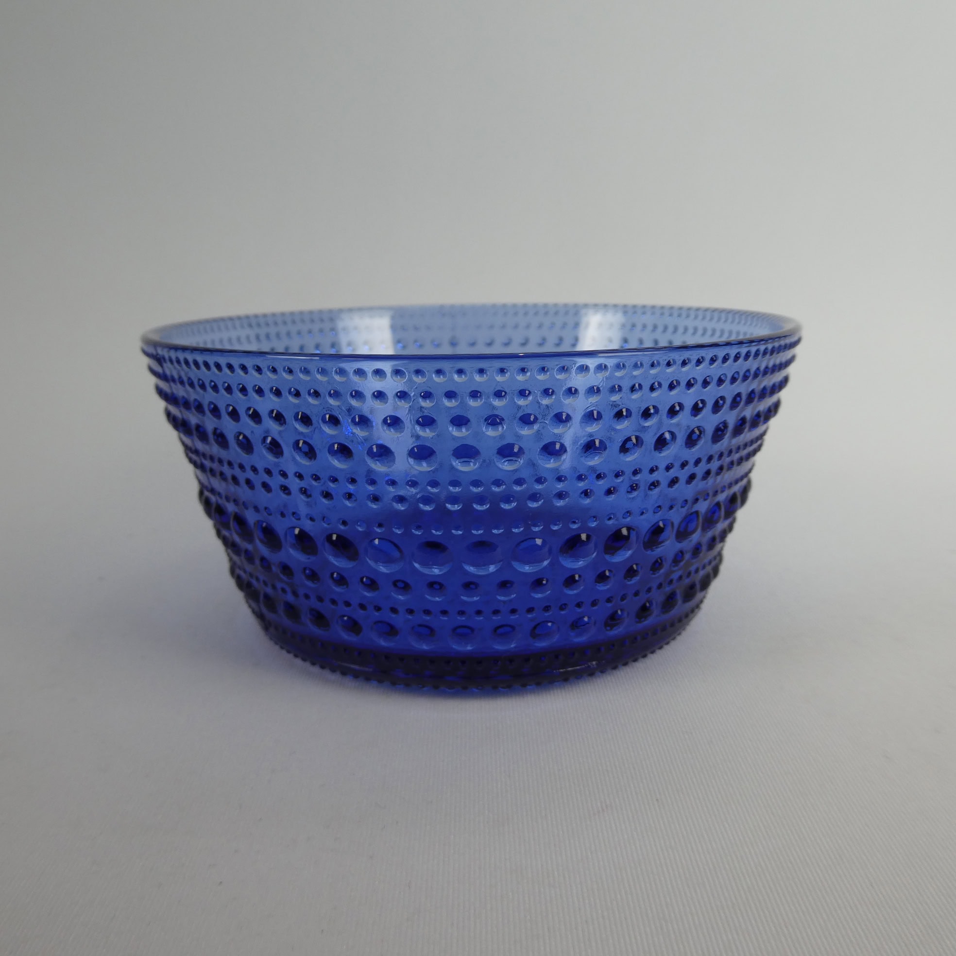 Iittala Kastehelmi kulho 23 cl ultramariininsininen Oiva Toikka.