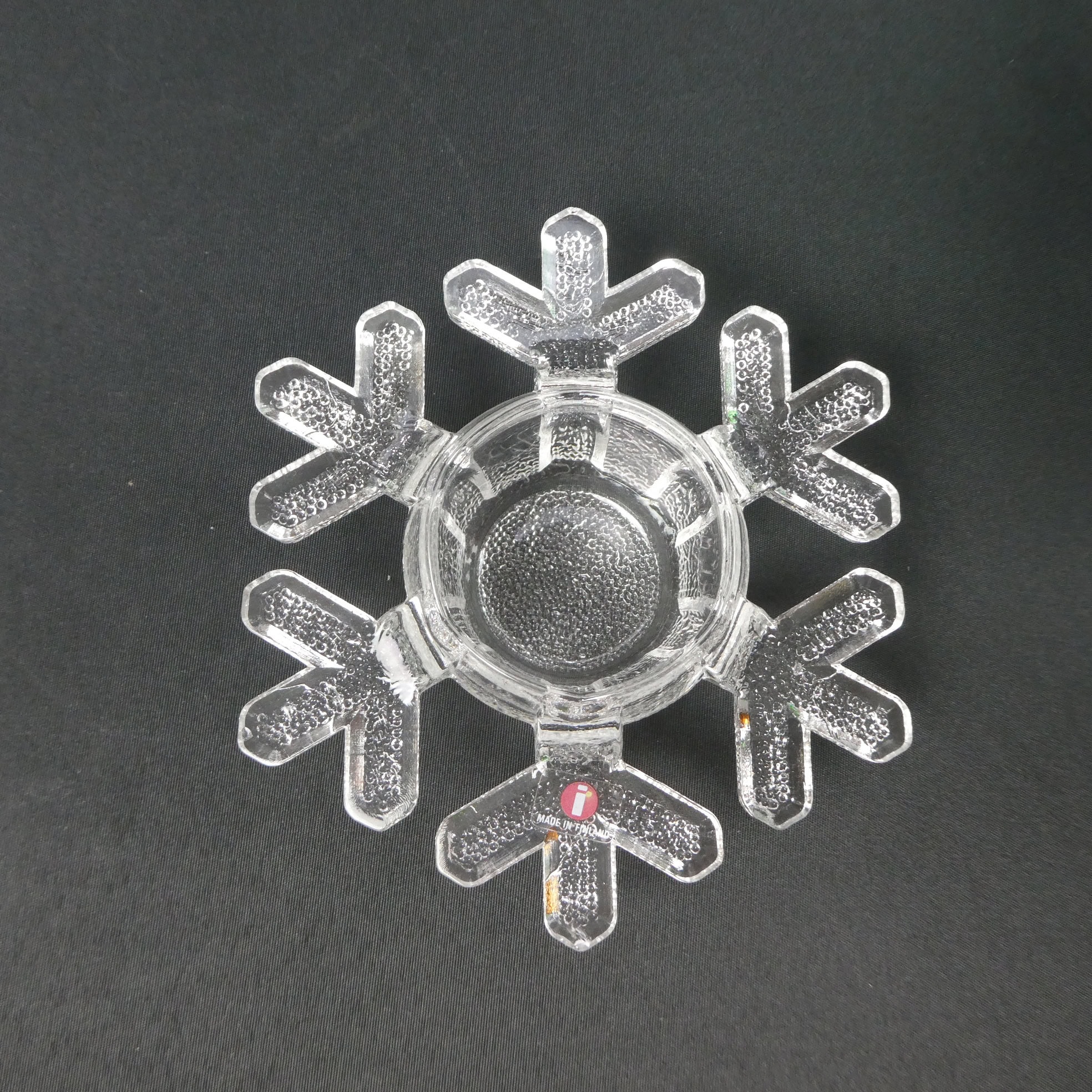 Iittala Lumihiutale tuikkulyhty Jorma Vennola.