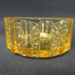 Riihimäen lasi Lara kulho 20 cl amber Eero Rislakki.