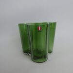Iittala Aalto maljakko 95 mm vihreä Alvar Aalto.