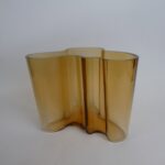 Iittala Aalto maljakko 120 mm rion ruskea Alvar Aalto.