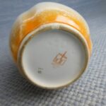 Arabia maitokannu lysterireuna kukkia IO-malli.