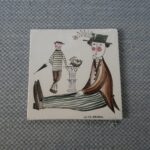 Arabian laatta vuodelta -53 Gunvor Olin.