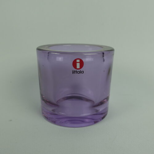 Iittala / Marimekko Kivi kynttilälyhty vaalea lila.