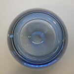 Iittala Inari lasimalja 150 mm sininen Erkki Vesanto.