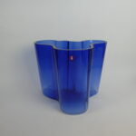 Iittala Aalto maljakko 160 mm sininen.