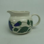 Arabia Tea for Two kannellinen kermakko sinivihreä.