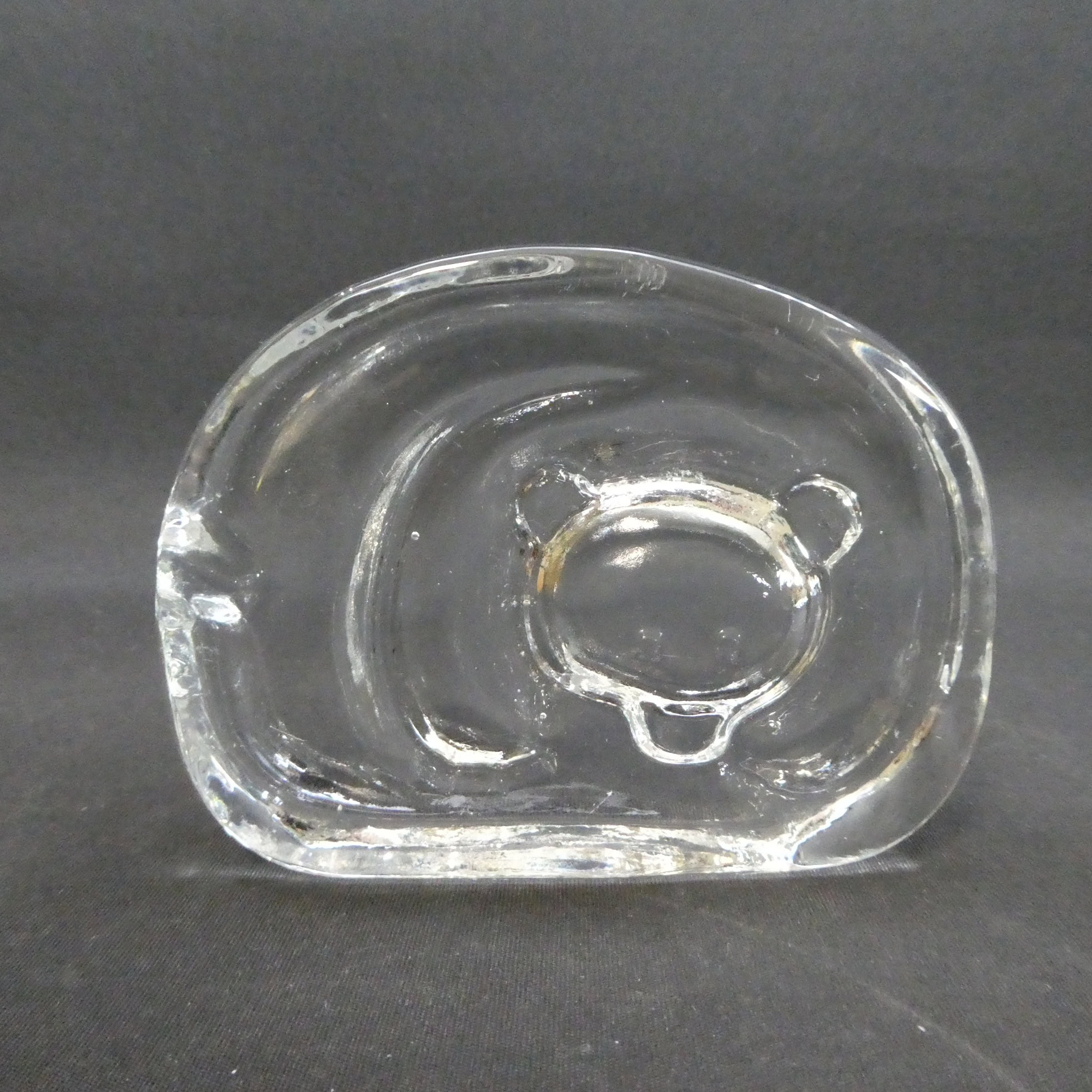 Iittala Karhu lasipaino Jorma Vennola.